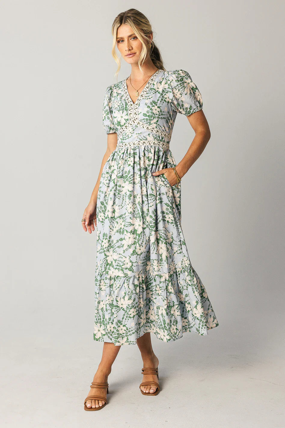 Teo Floral Maxi Dress